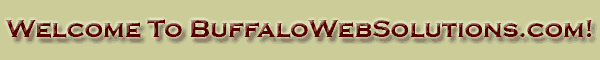 Welcome to BuffaloWebSolutions.com!